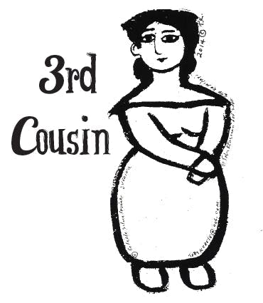 a drawing of a person