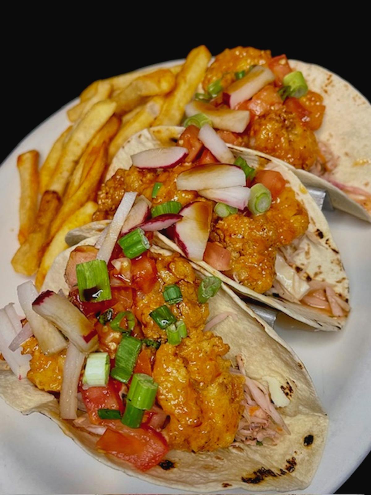 a plate of food