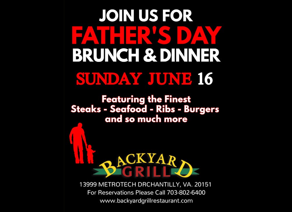 Specials | Backyard Grill Restaurant in Chantilly, VA