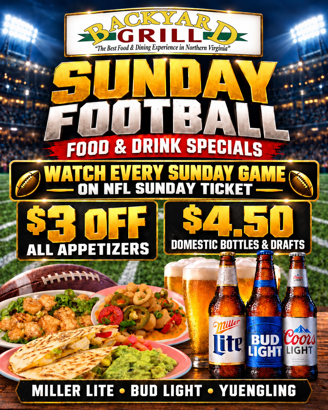 a poster for a sports event