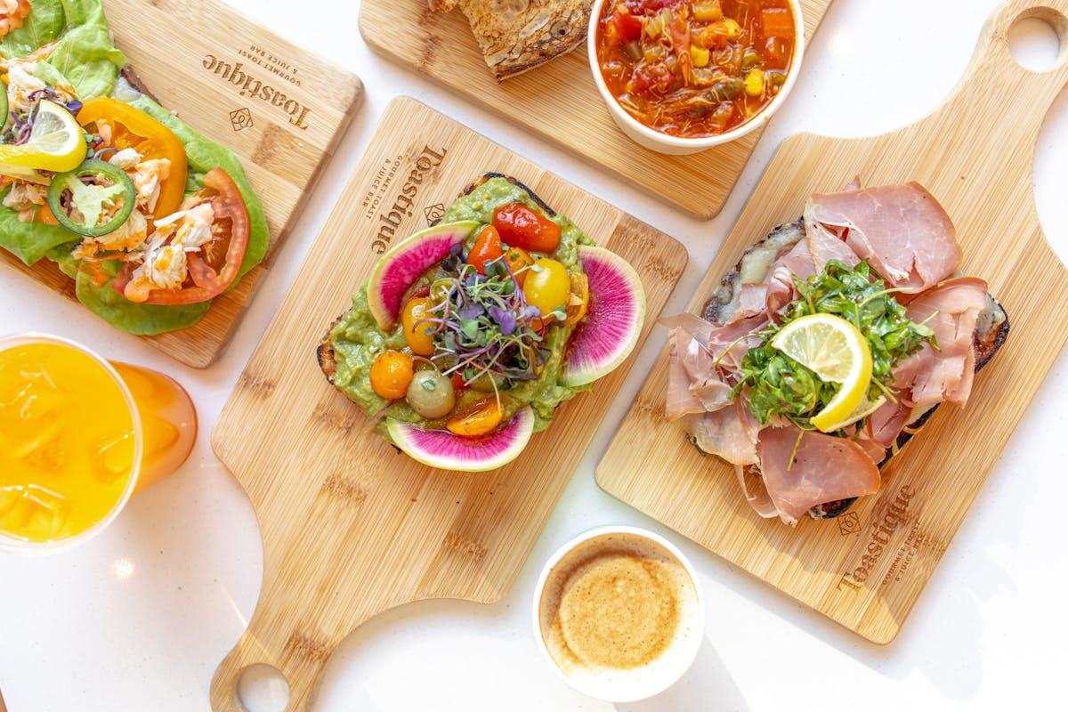 Toastique Avocado Toast, Daily Soup and Coffee