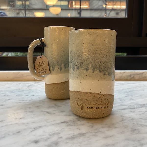 Ceramics by Leo TALL mug Goddess And The Baker Cafe in Chicago & WI