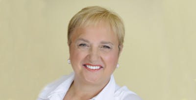 Lidia Bastianich posing for the camera