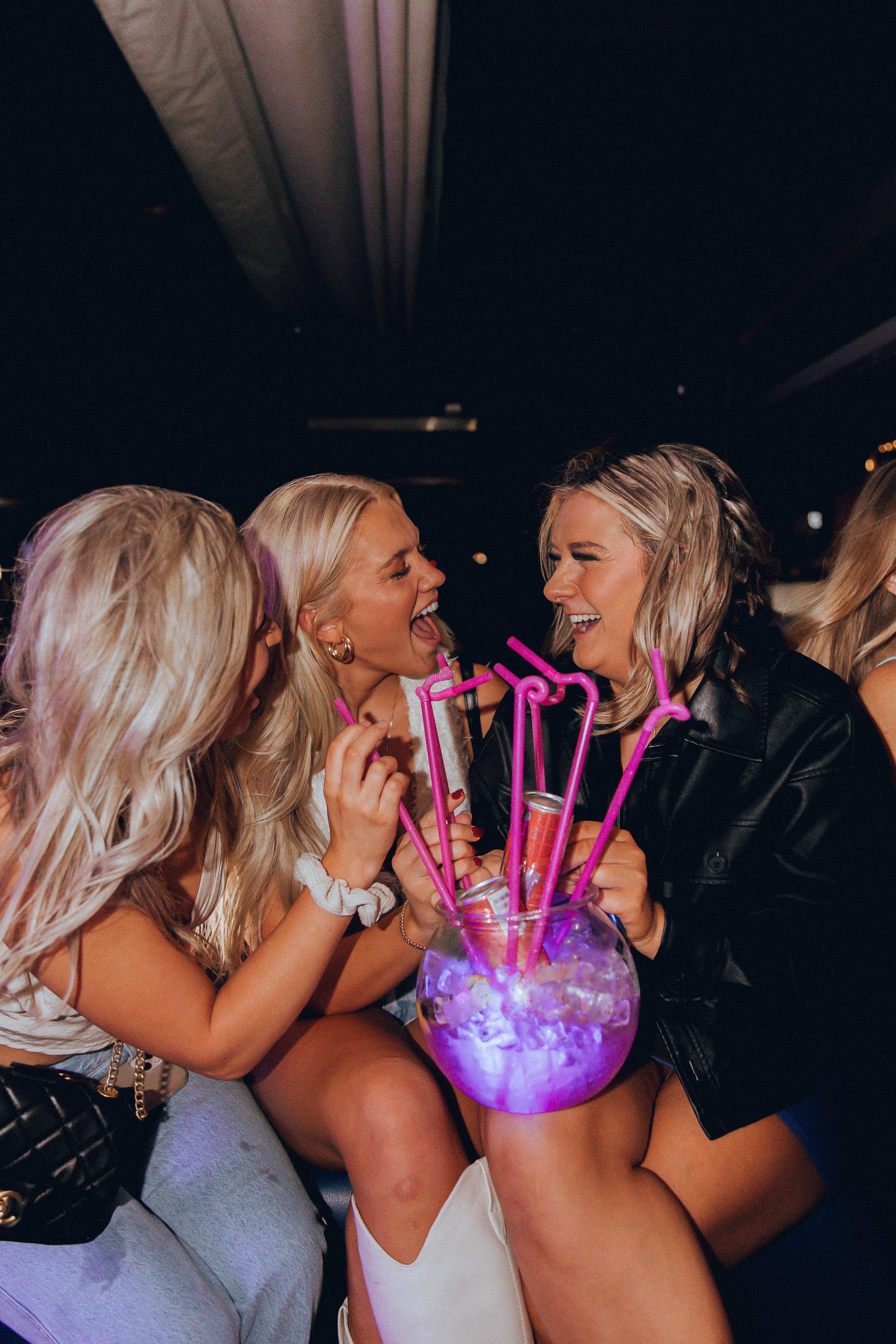 a couple of people that are looking at the camera