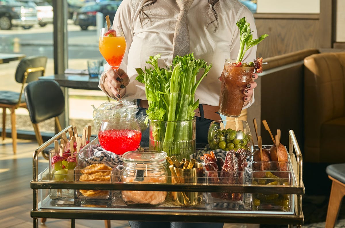 Mimosa and Bloody Mary Bar at The HC Tavern in Fishers