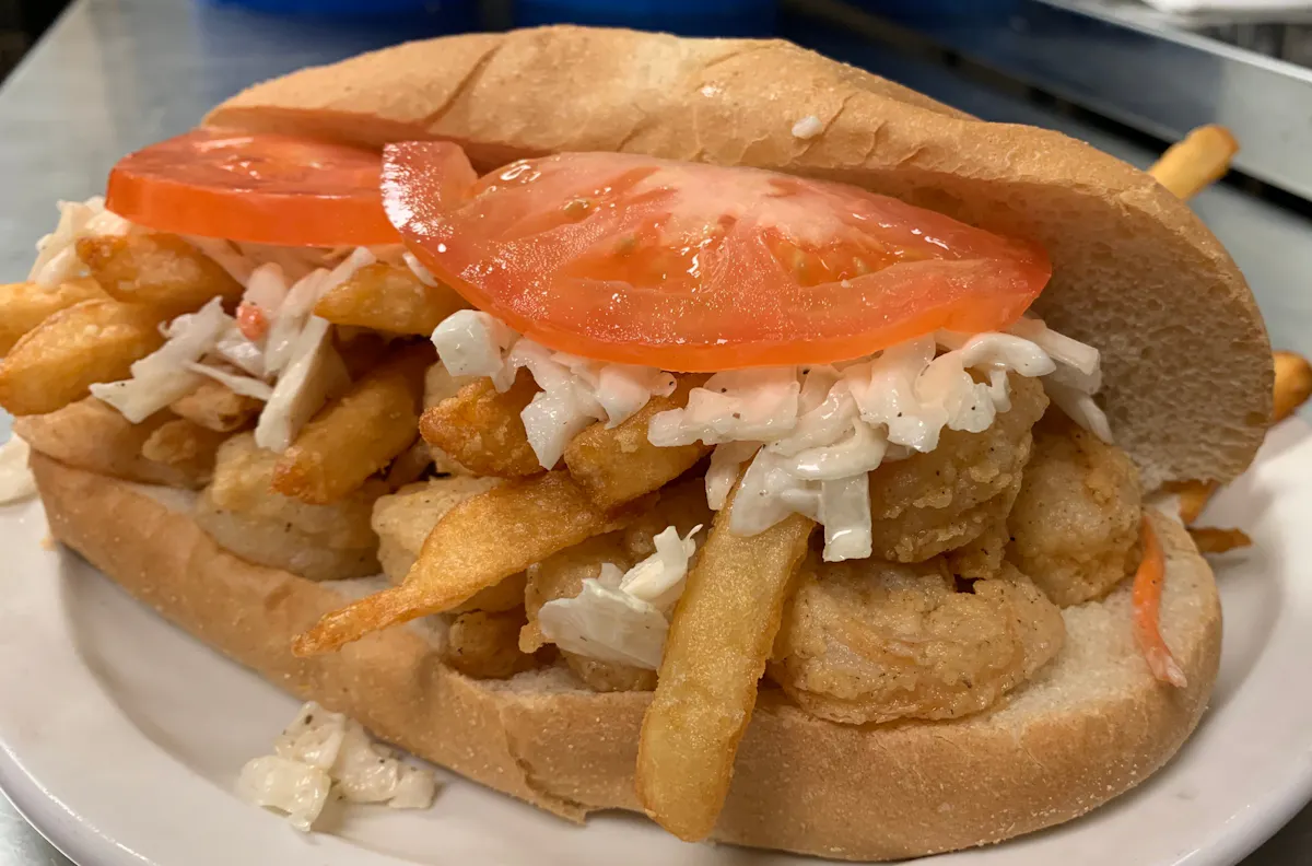 a close up of a sandwich on a plate