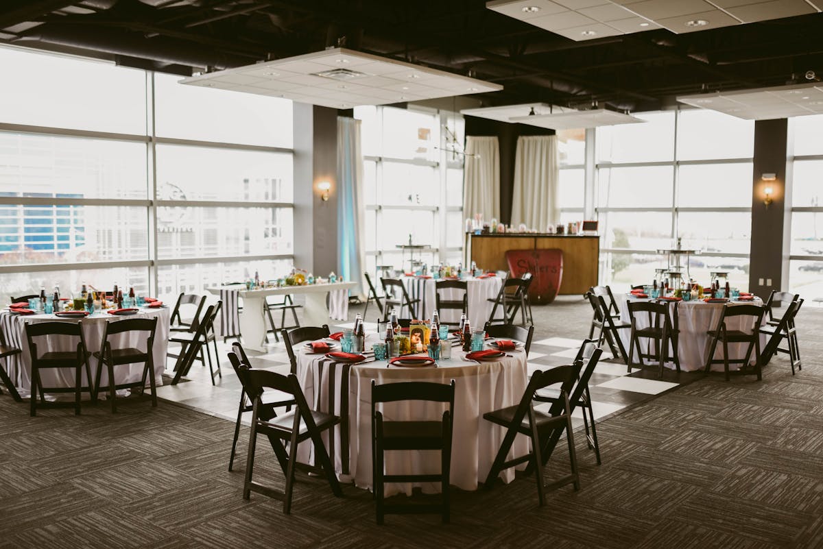 a dining room table