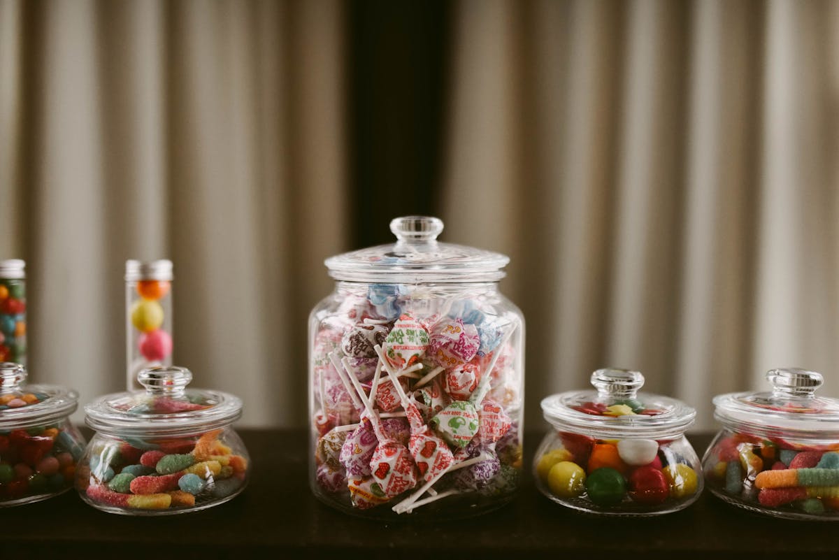 a tray of food on a table