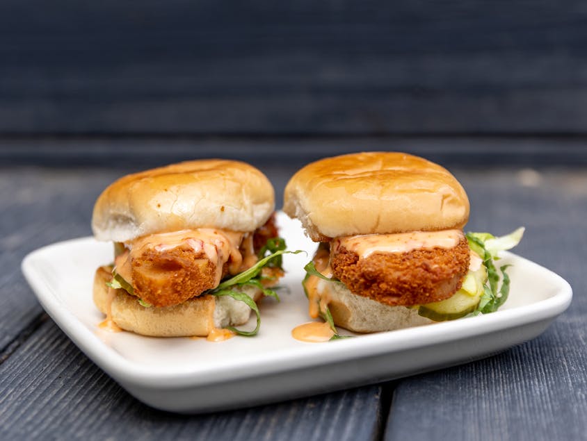 French Meadow Earth Sliders, vegan specialty new at 2022 MN State Fair
