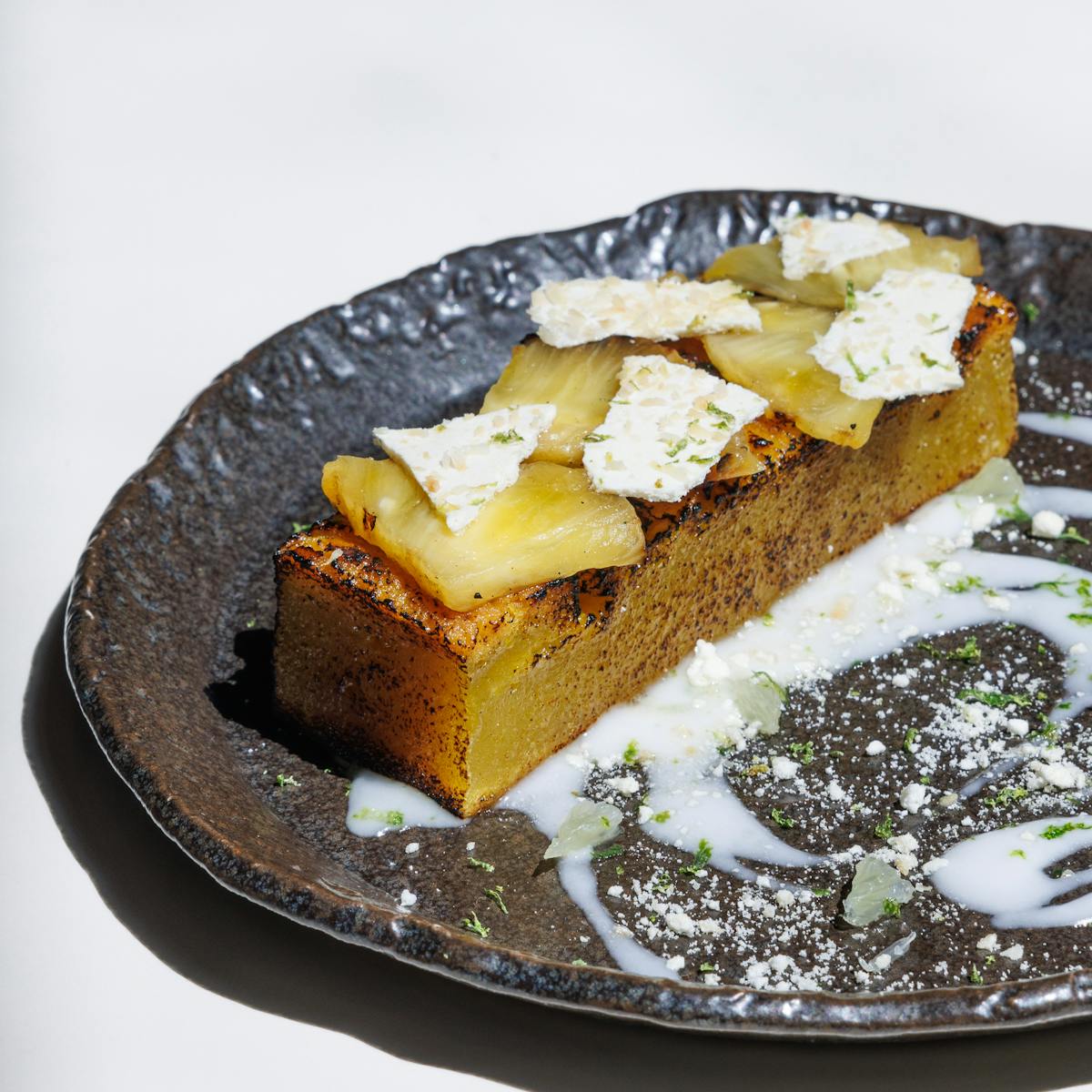 a piece of cake and ice cream on a plate