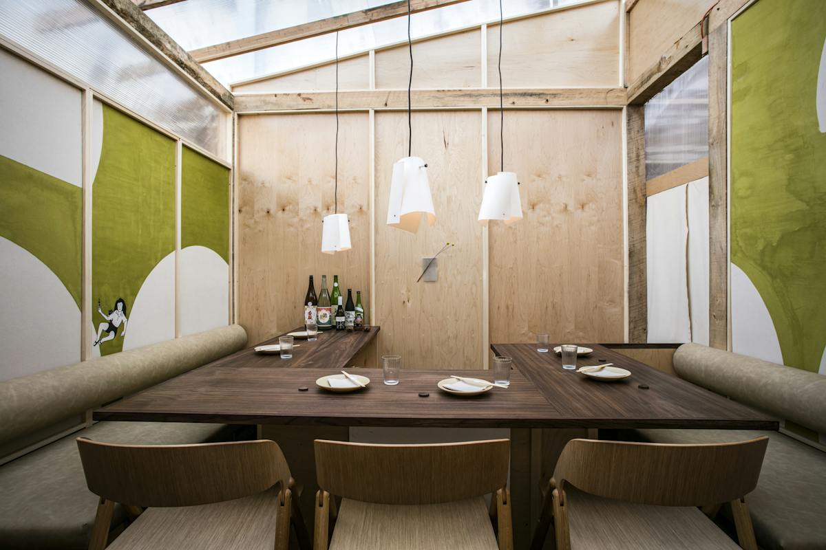 a table that has a sink and a mirror