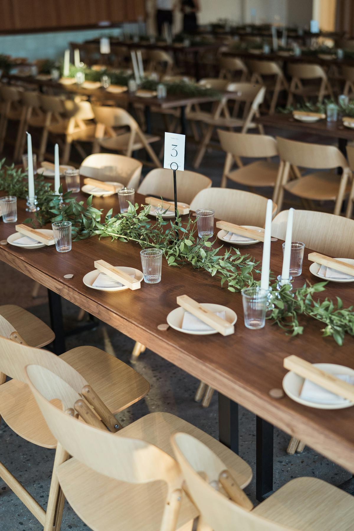 table with placements