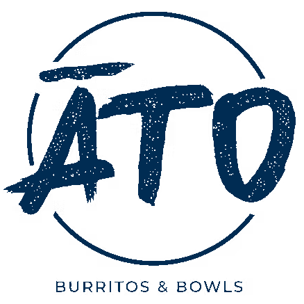 a blue text on a black background