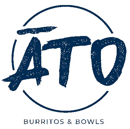 a blue text on a black background