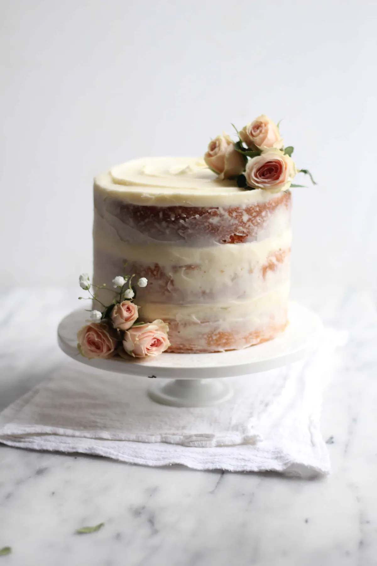 a piece of cake sitting on top of a table