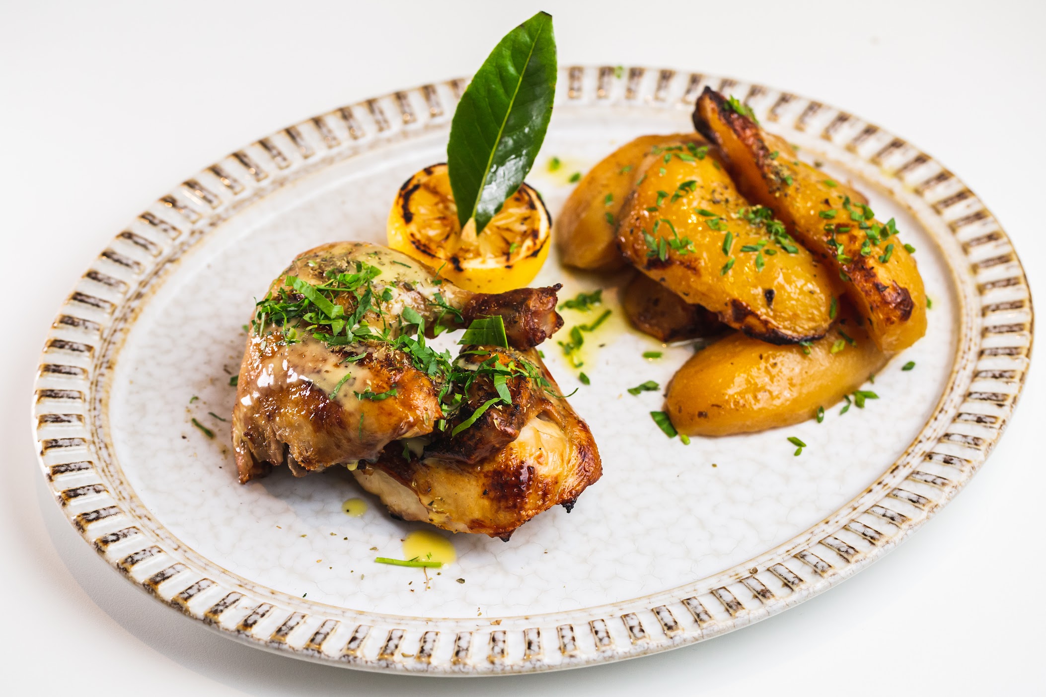 a plate of food