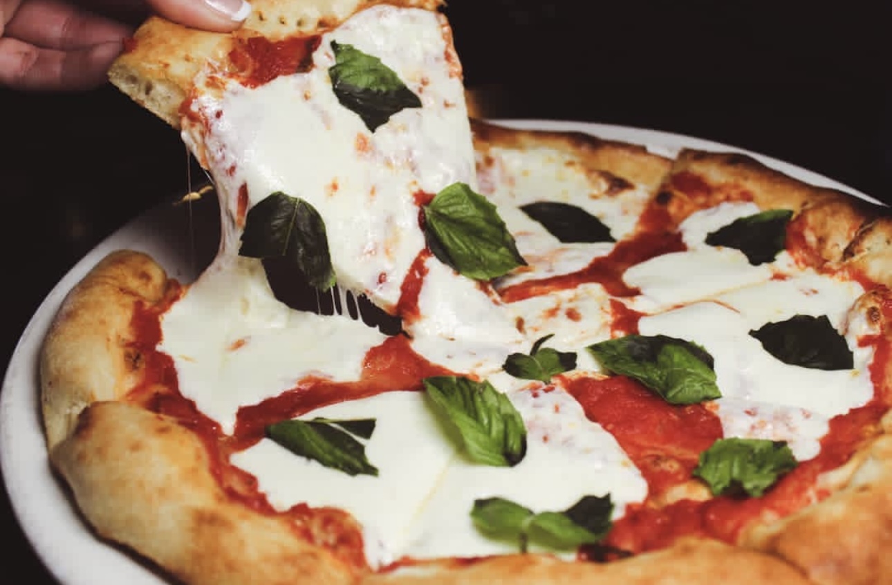 a pizza