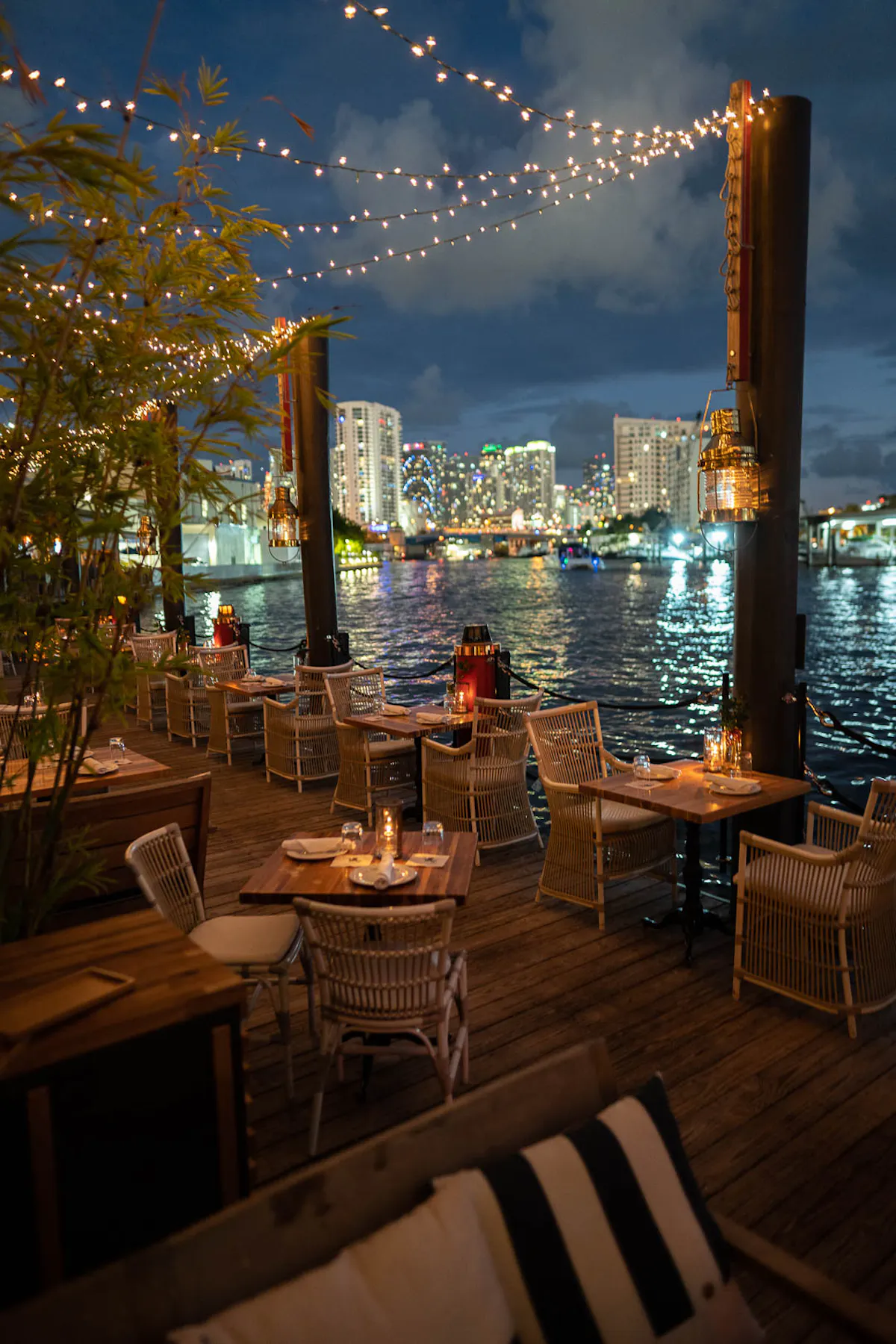 a view of a body of water