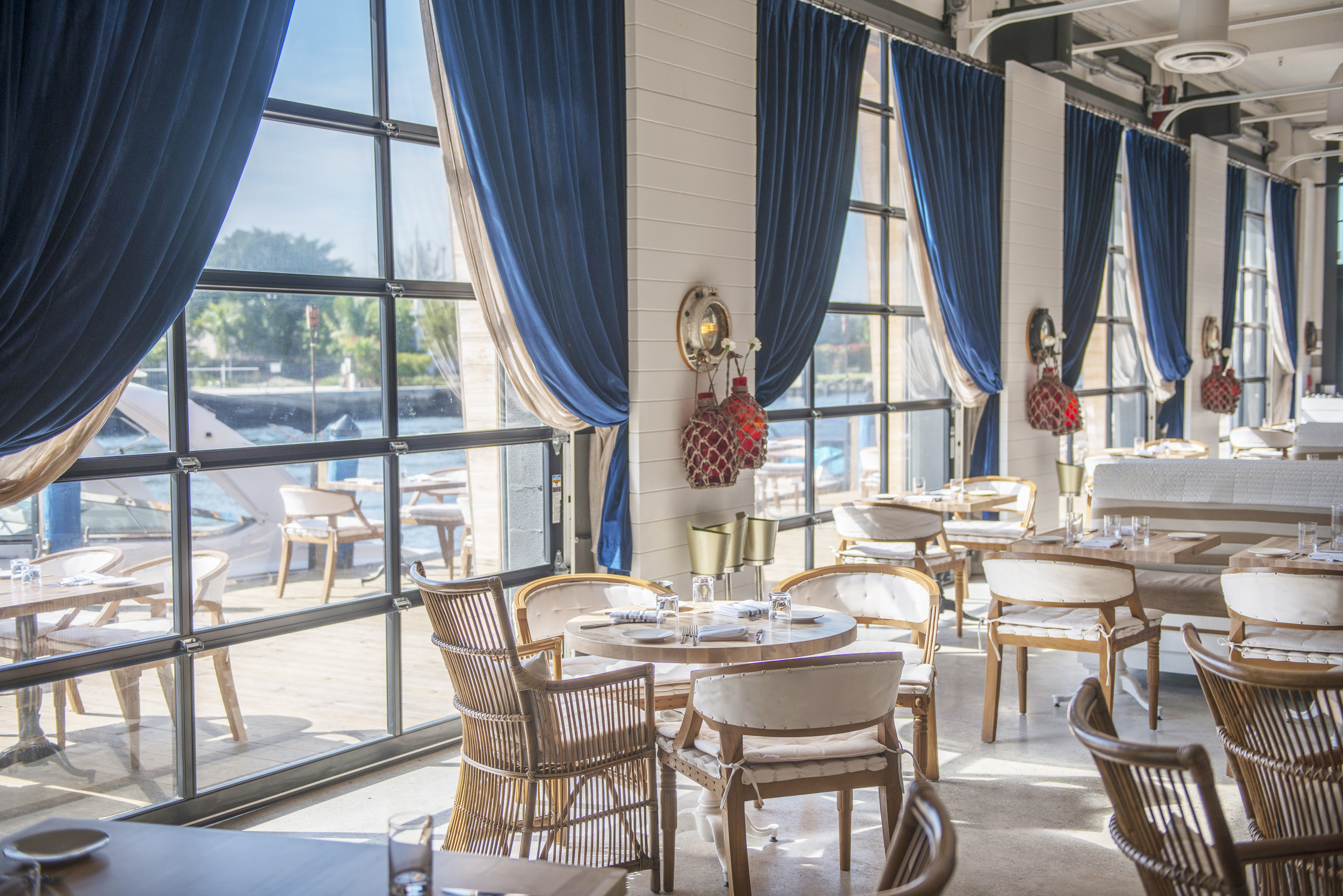 view of main dining room