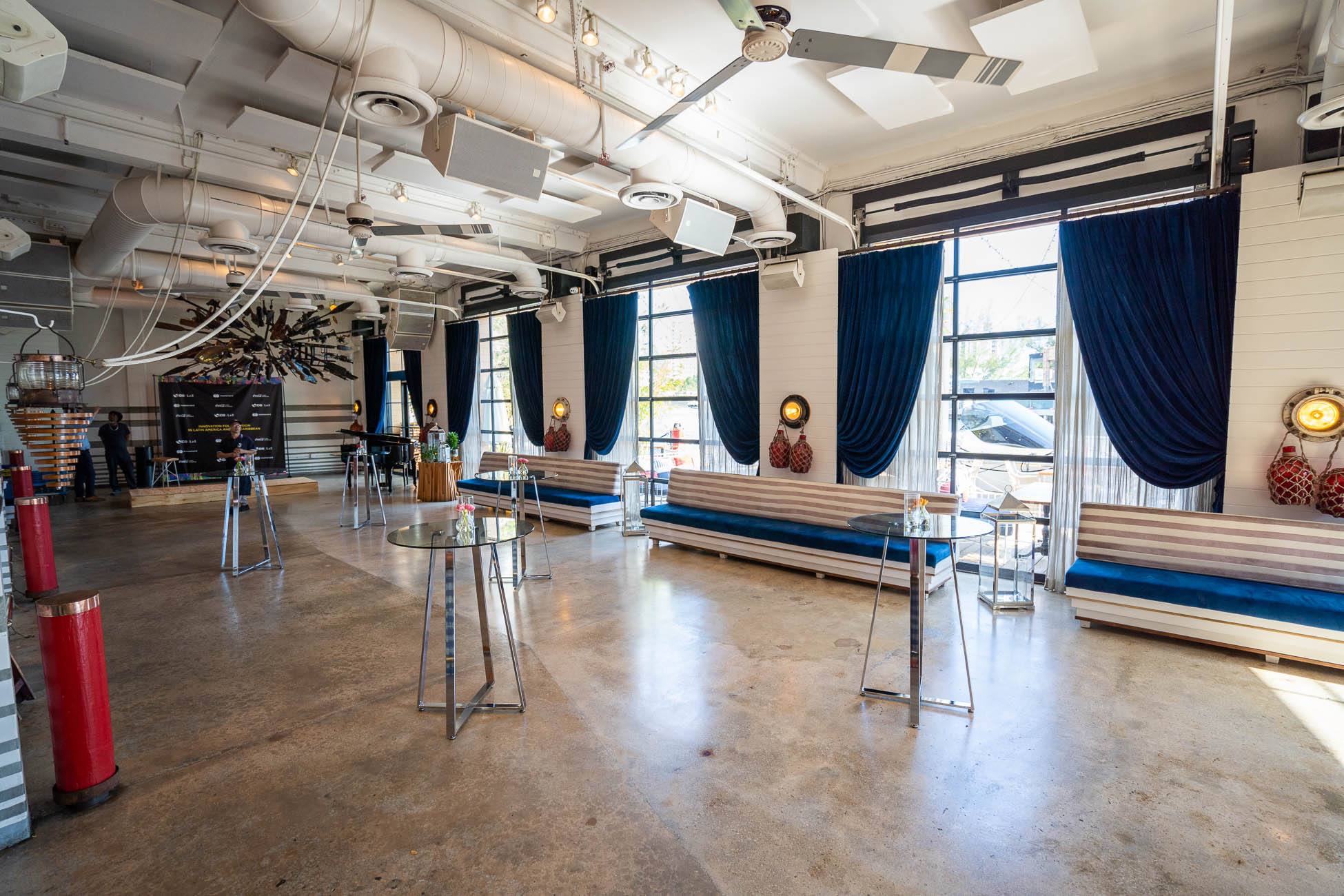 a large room