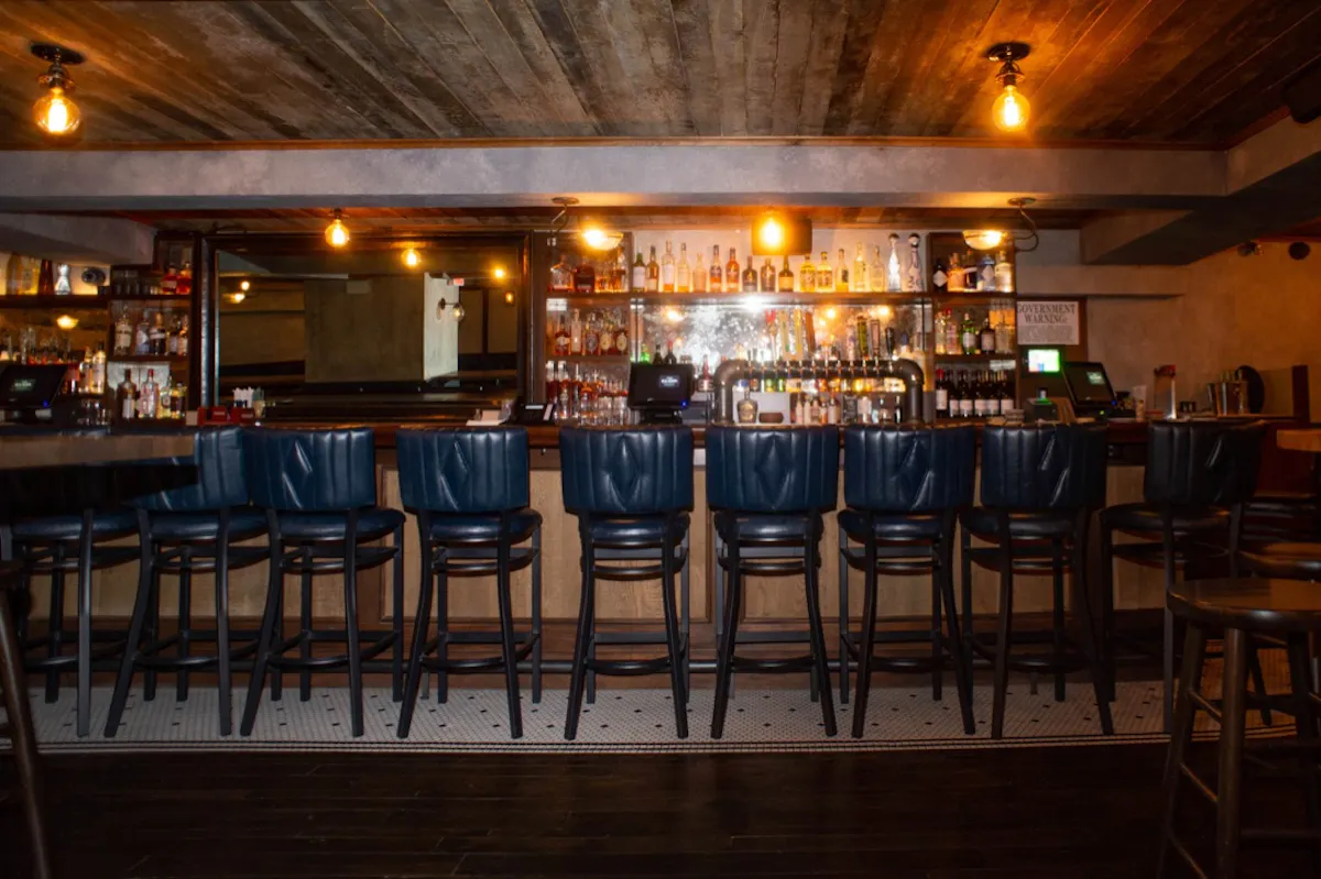 a dining room table