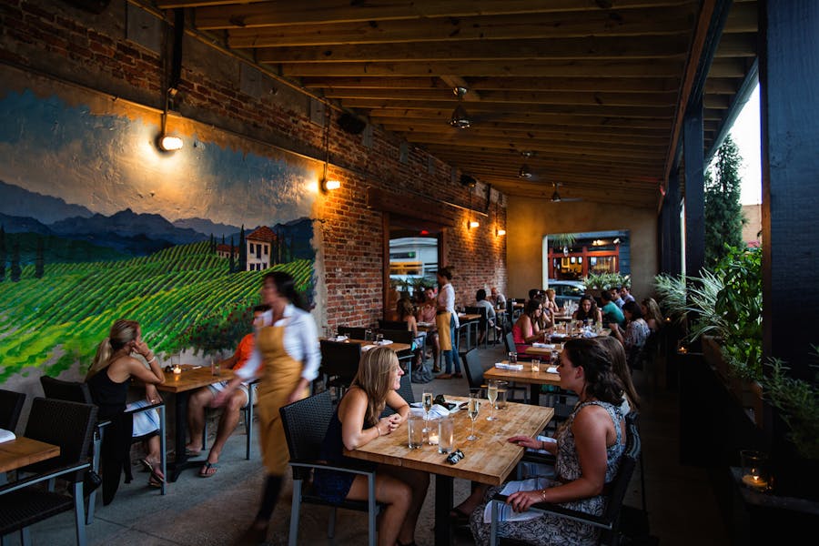 Charleston | Hours + Location | Indaco | Rustic Italian Restaurants in ...