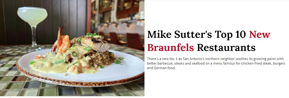 Best Seafood in San Antonio & New Braunfels