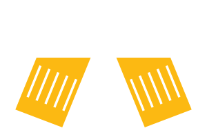 a close up of a logo