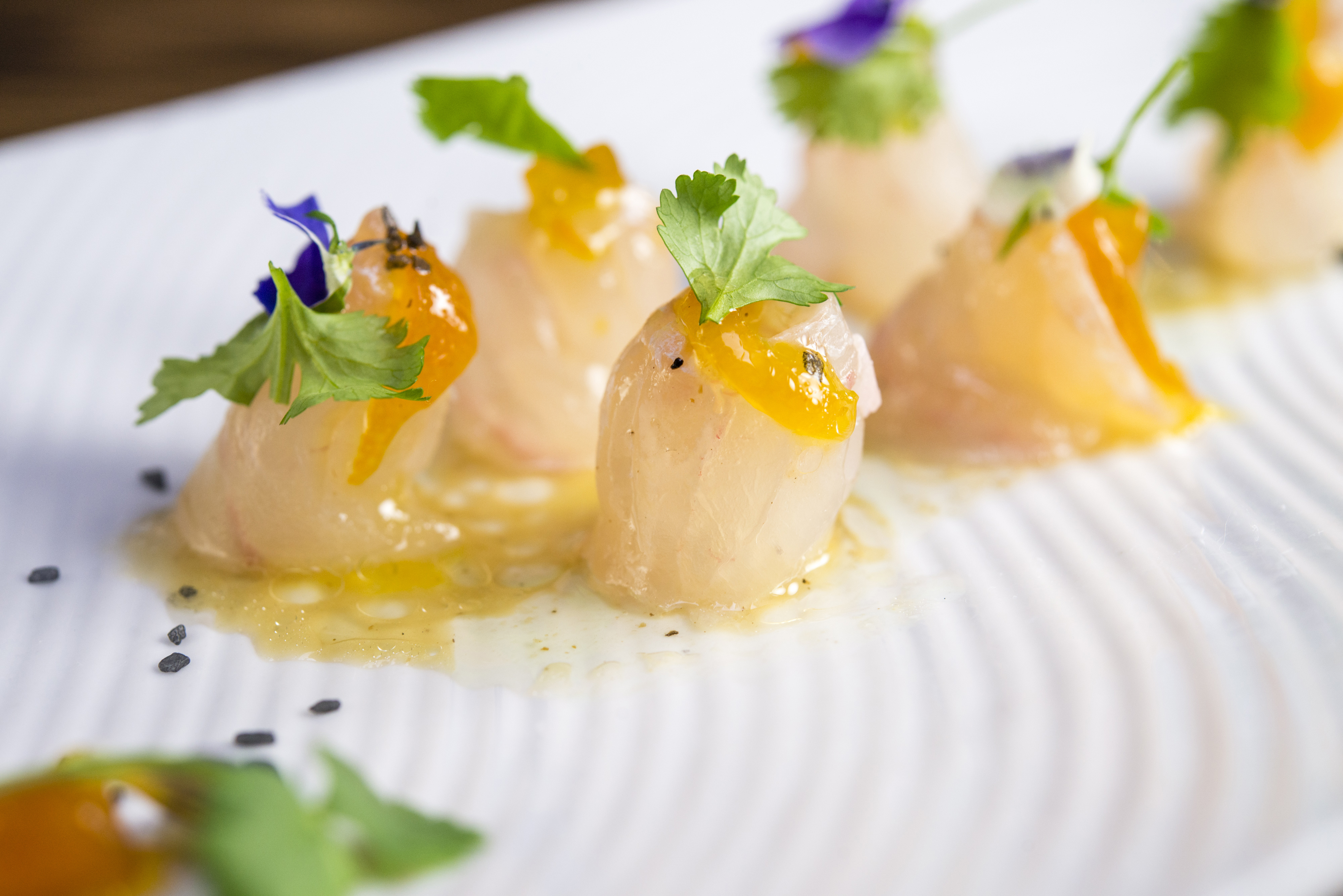 a piece of food on a plate