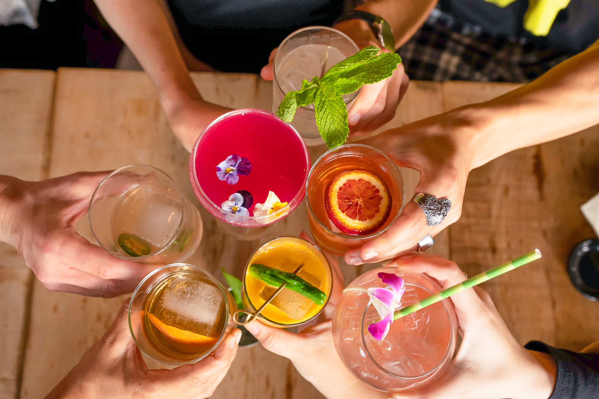 a person holding a plate of food