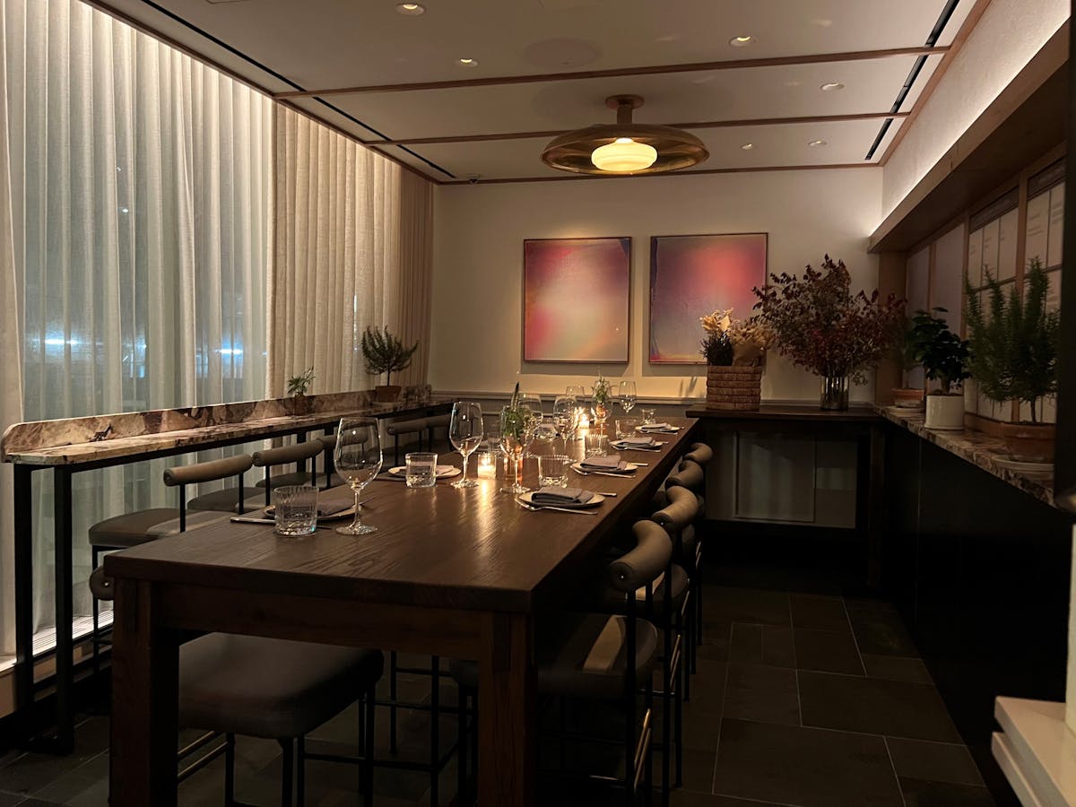 a kitchen with a sink and a window, lunch, dinner, midtown, Hudson yards, nyc, private dining, restaurant
