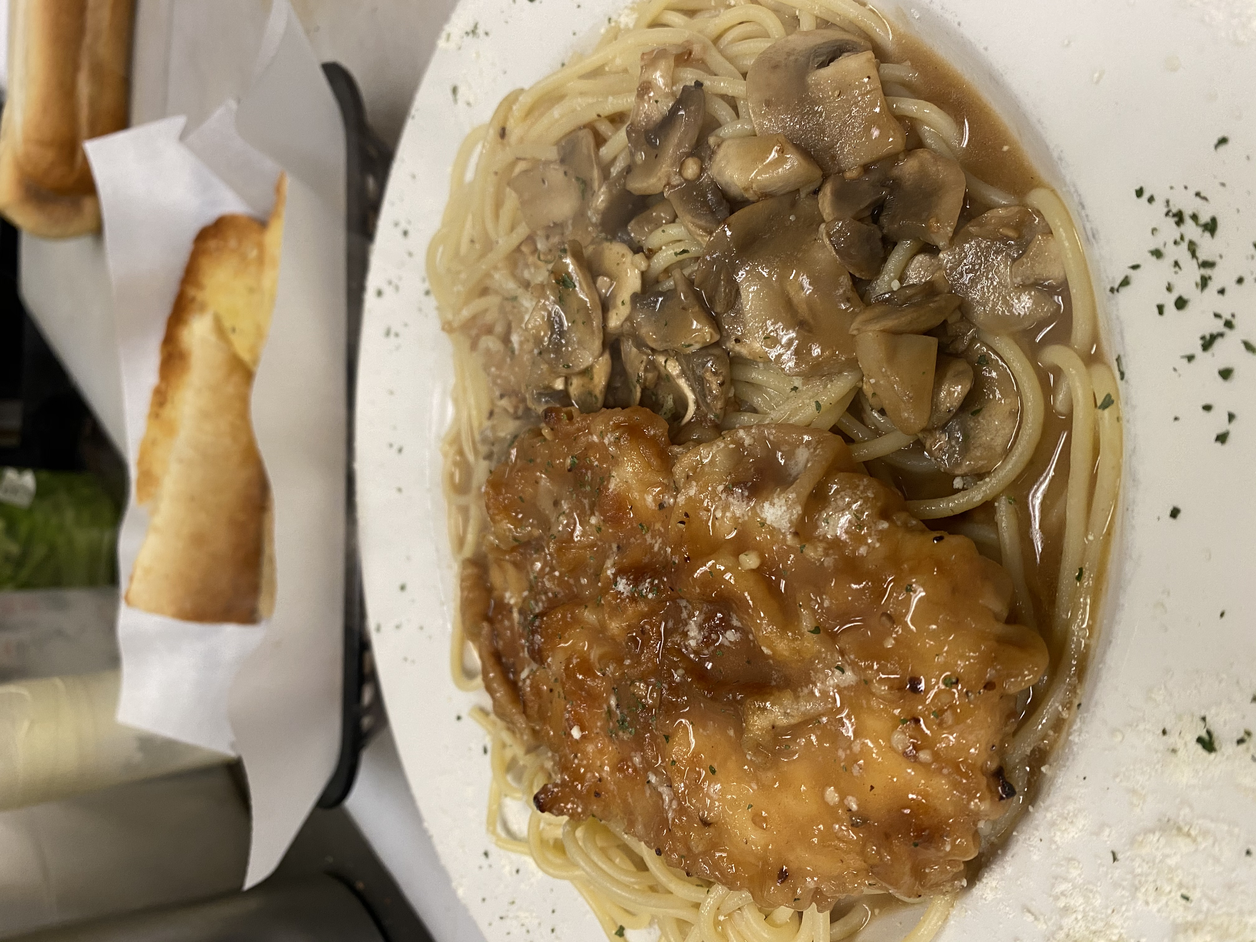 a plate of food