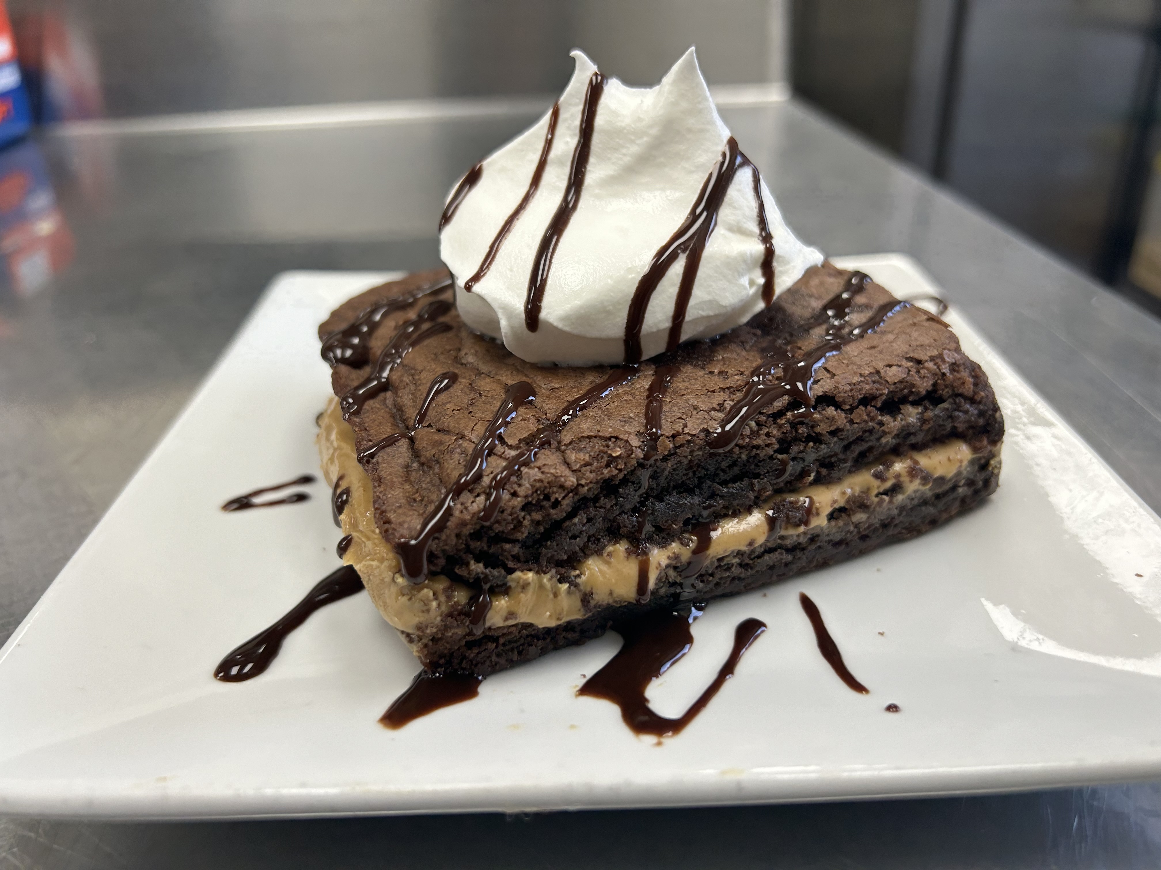 Louie's Brownie w/peanut butter
