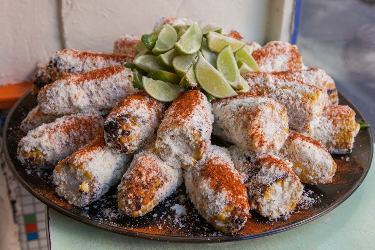 a plate of food