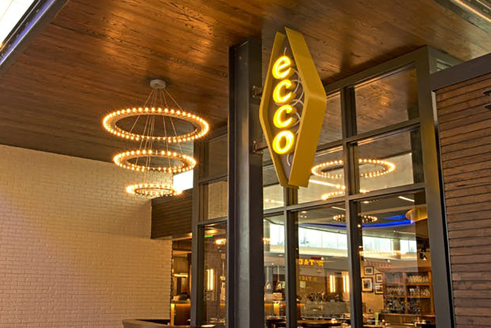 Ecco Modern European Cuisine Bustling Bar in Atlanta GA