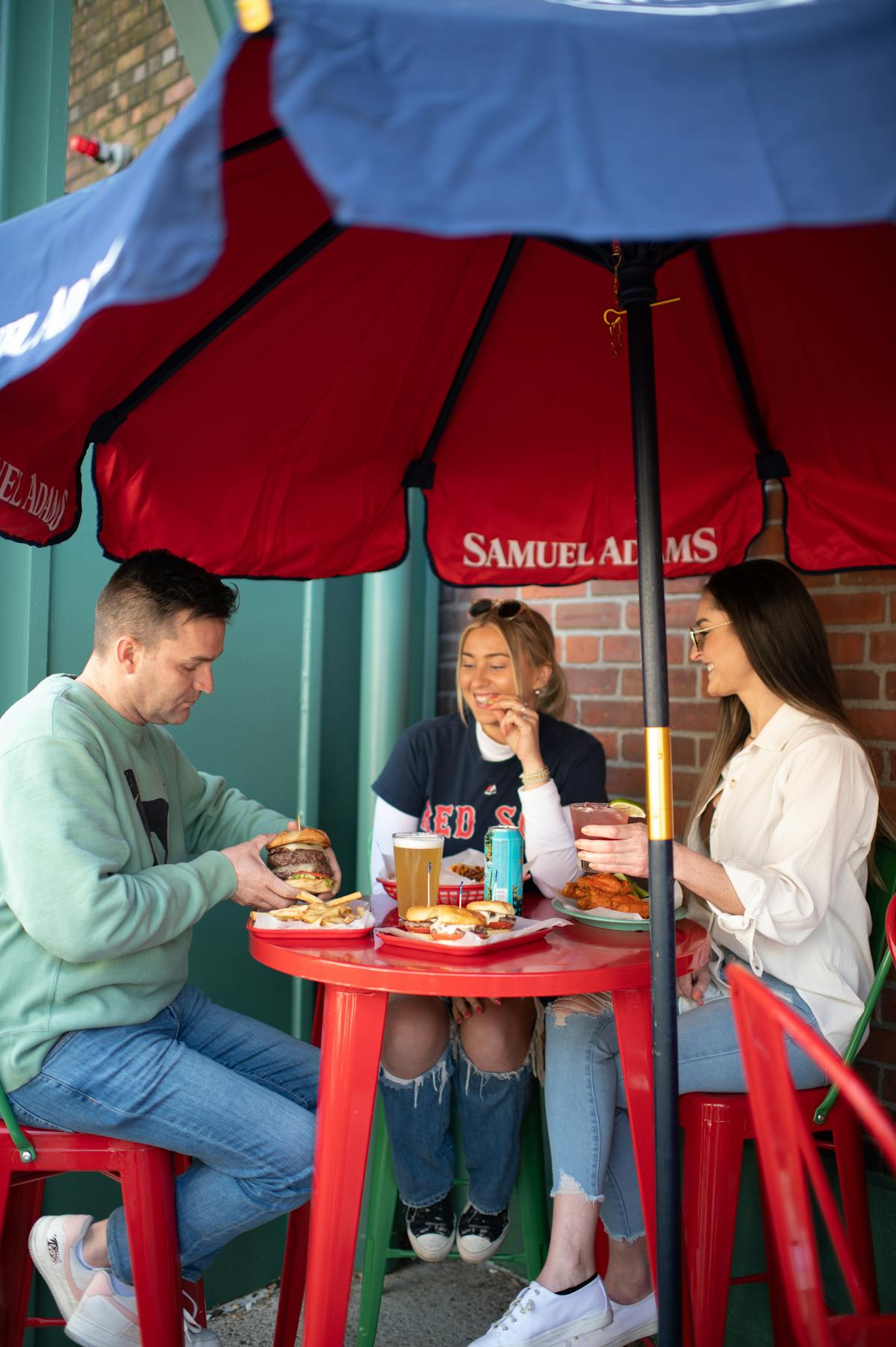 people eating