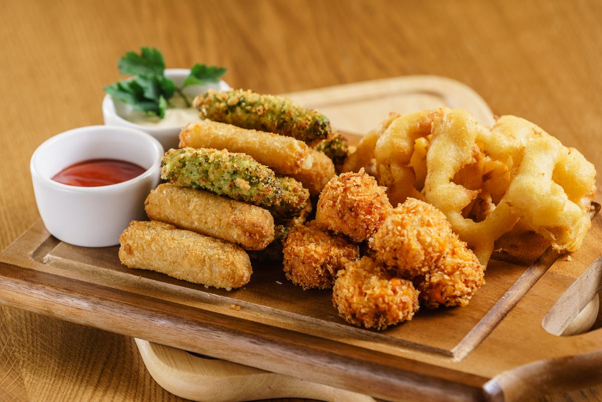 a plate of food