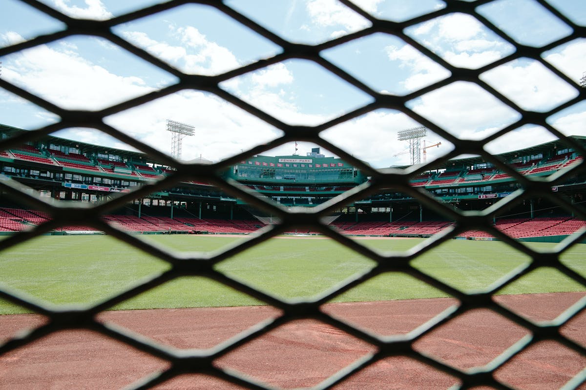 The Bleacher Bar view of Fenway Park