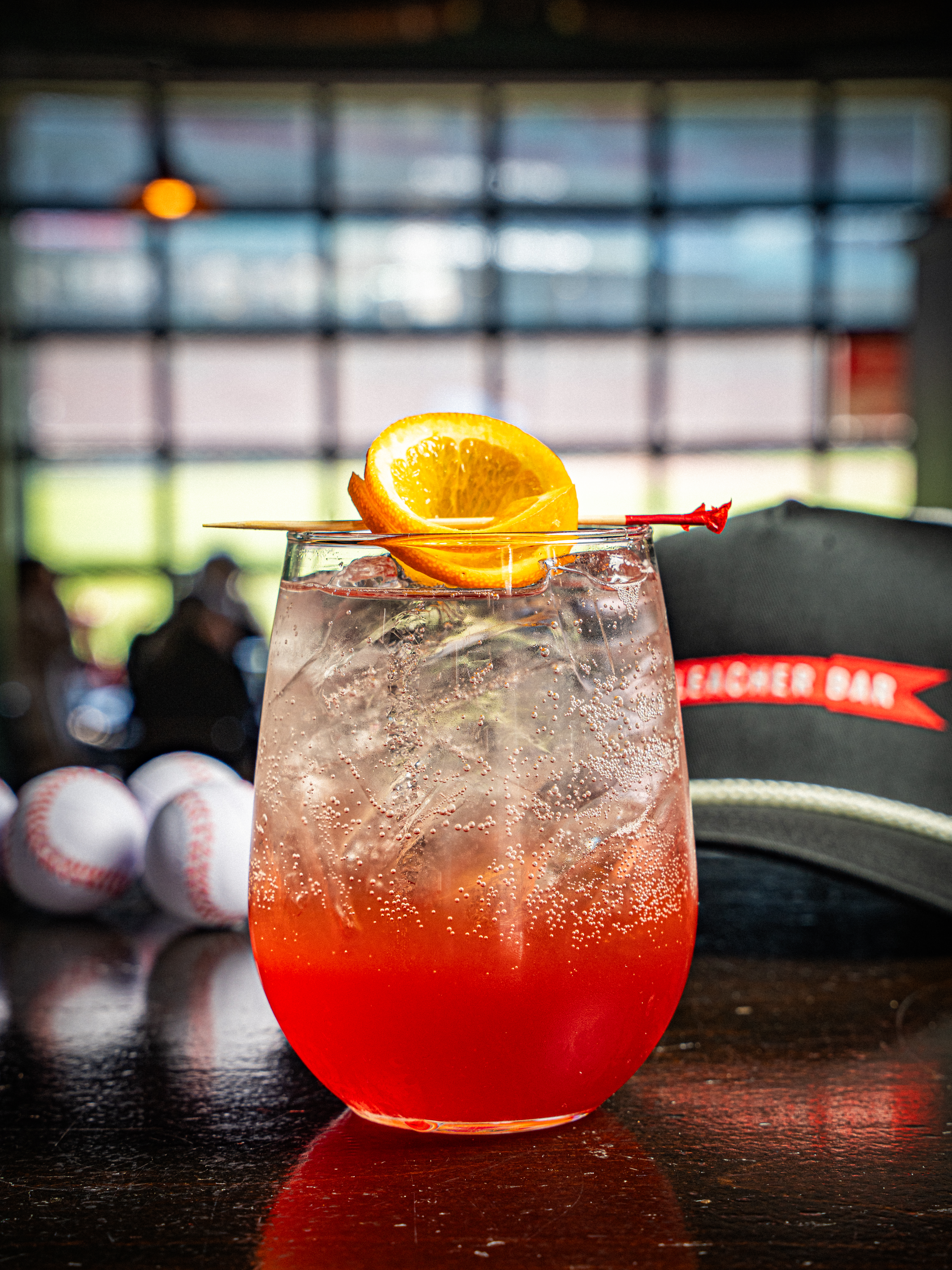 a glass of orange juice