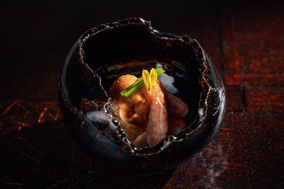 Seasonal Kaiseki plate at KIGO DIFC