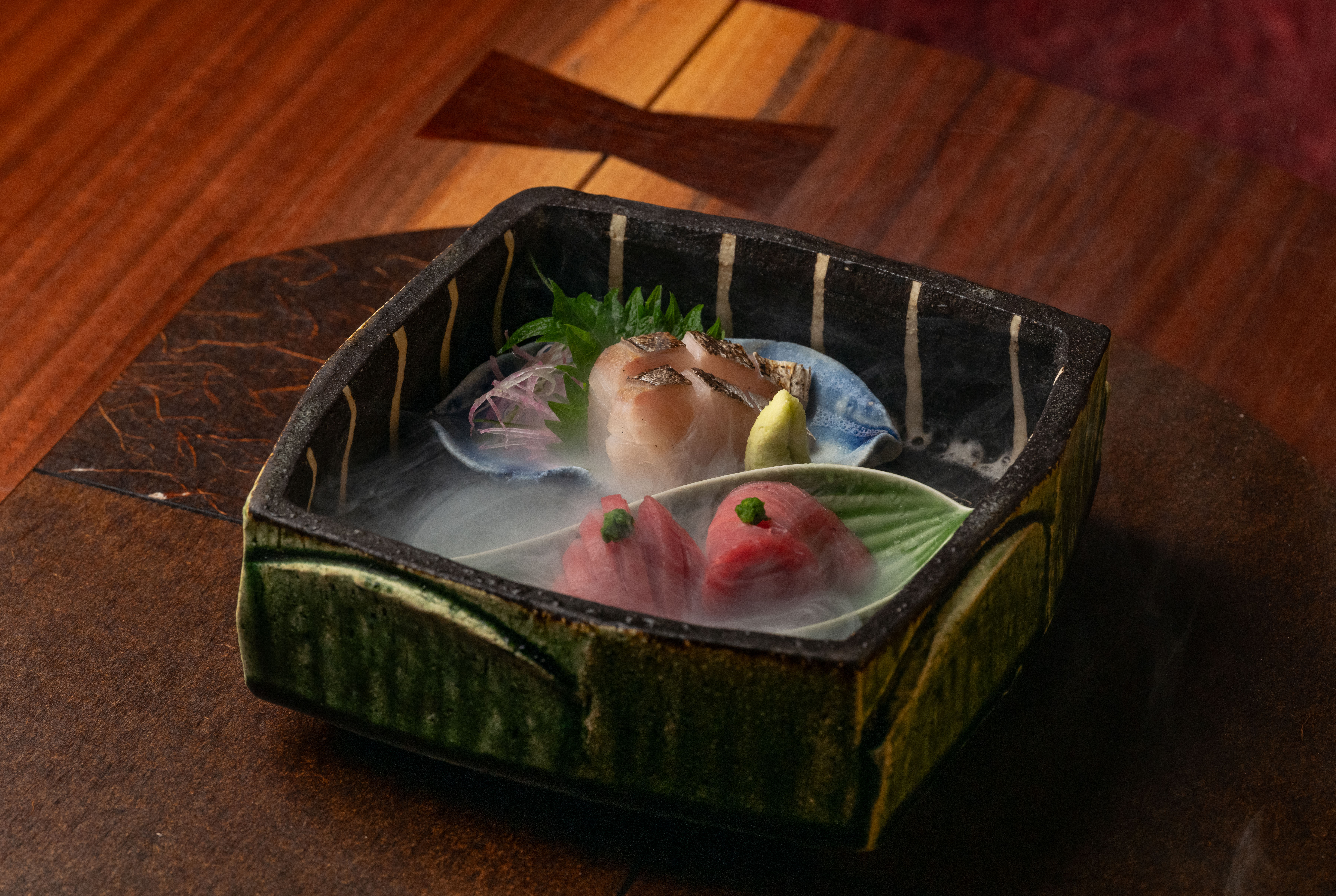 Seasonal Kaiseki plate at KIGO DIFC
