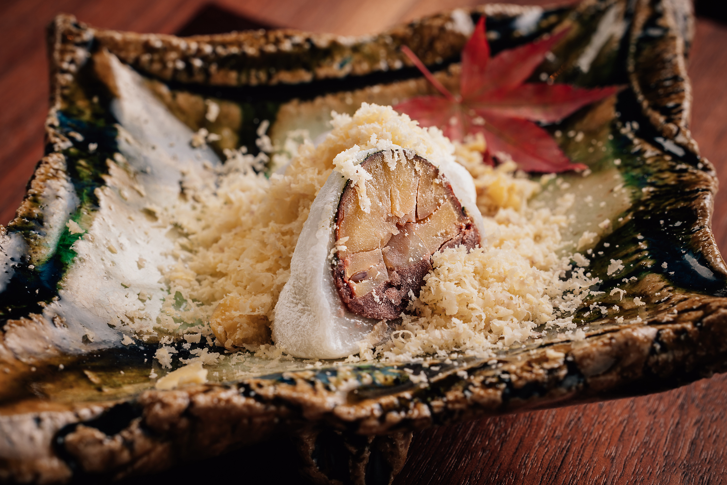 Seasonal Kaiseki plate at KIGO DIFC