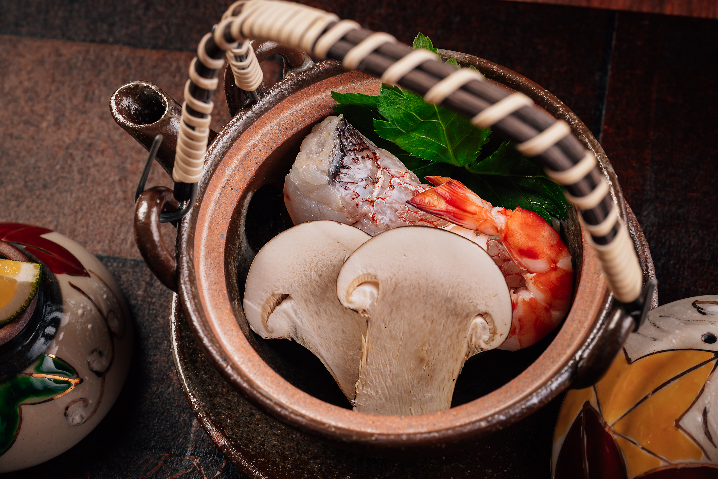 Seasonal Kaiseki plate at KIGO DIFC