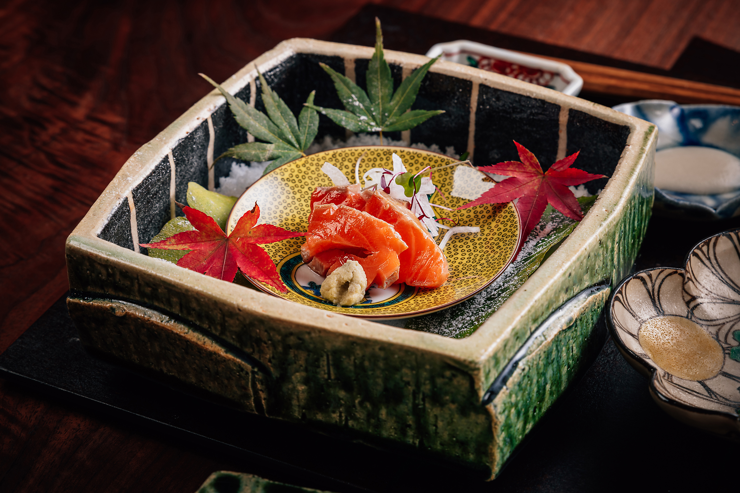 Seasonal Kaiseki tasting menu at KIGO Dubai