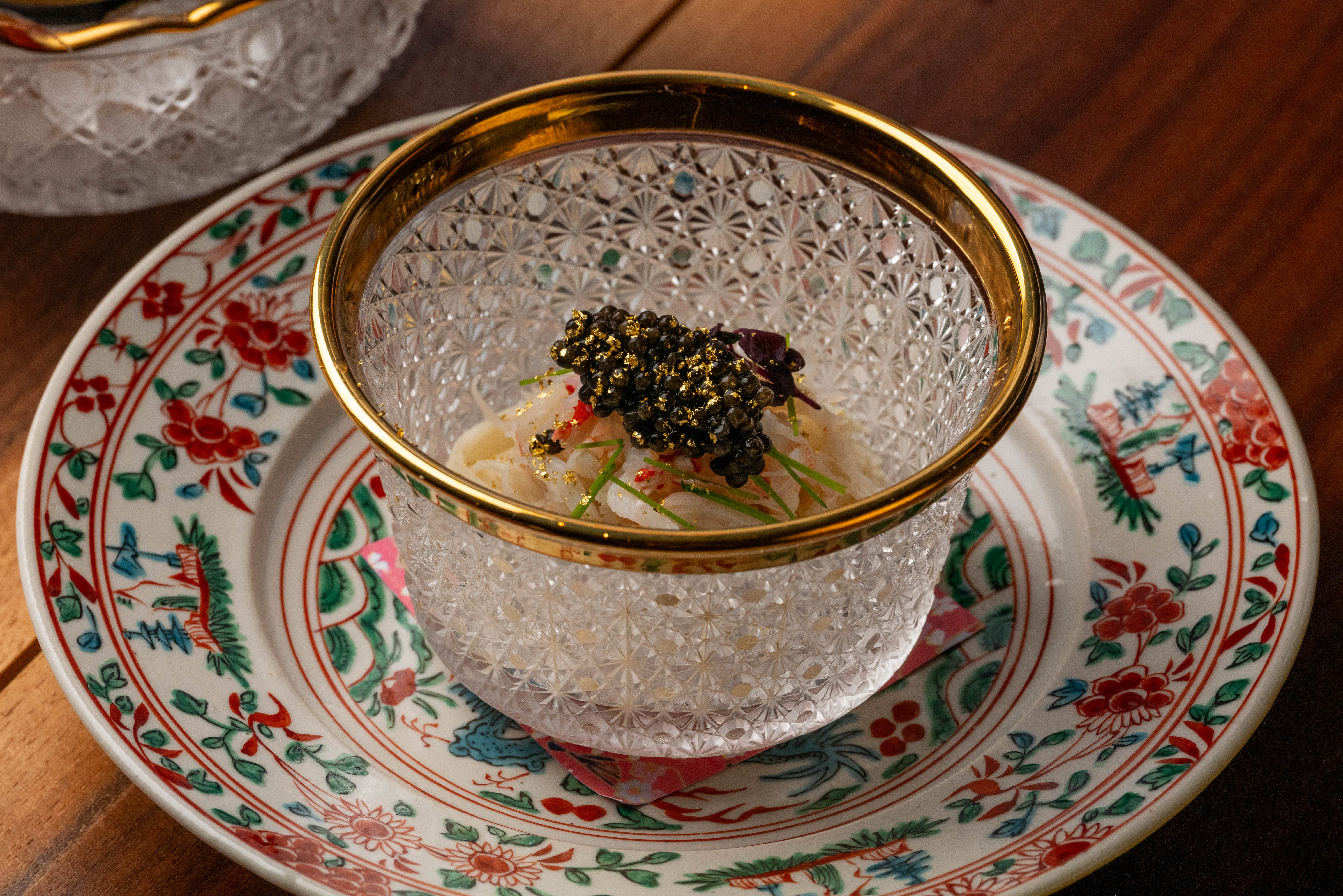 Seasonal Kaiseki plate at KIGO DIFC