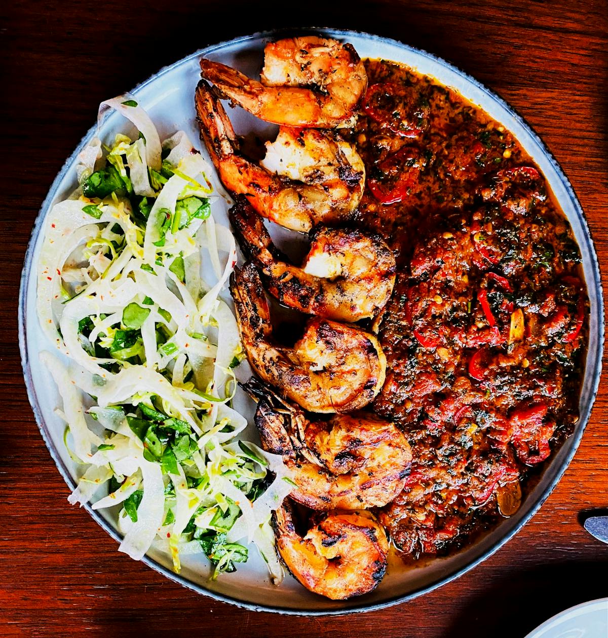 a bowl of food on a plate