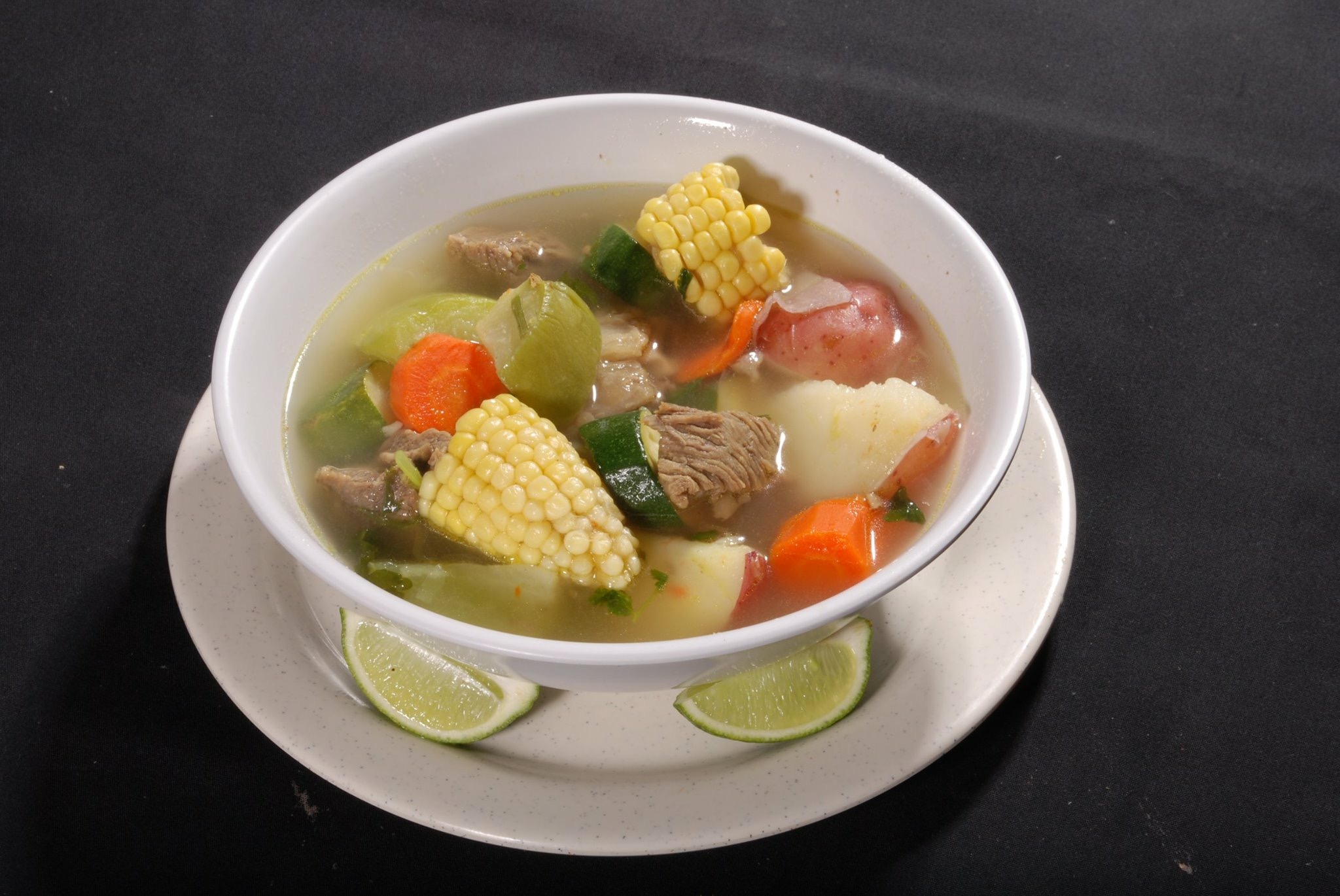 a bowl of food on a plate