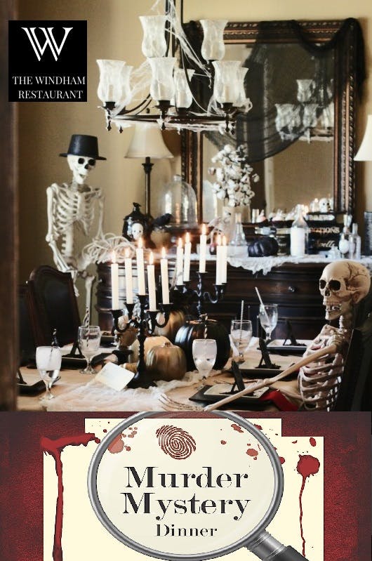 Murder Mystery Dinner - Nov 2 (SOLD OUT)