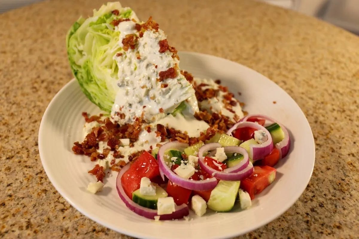 a plate of food