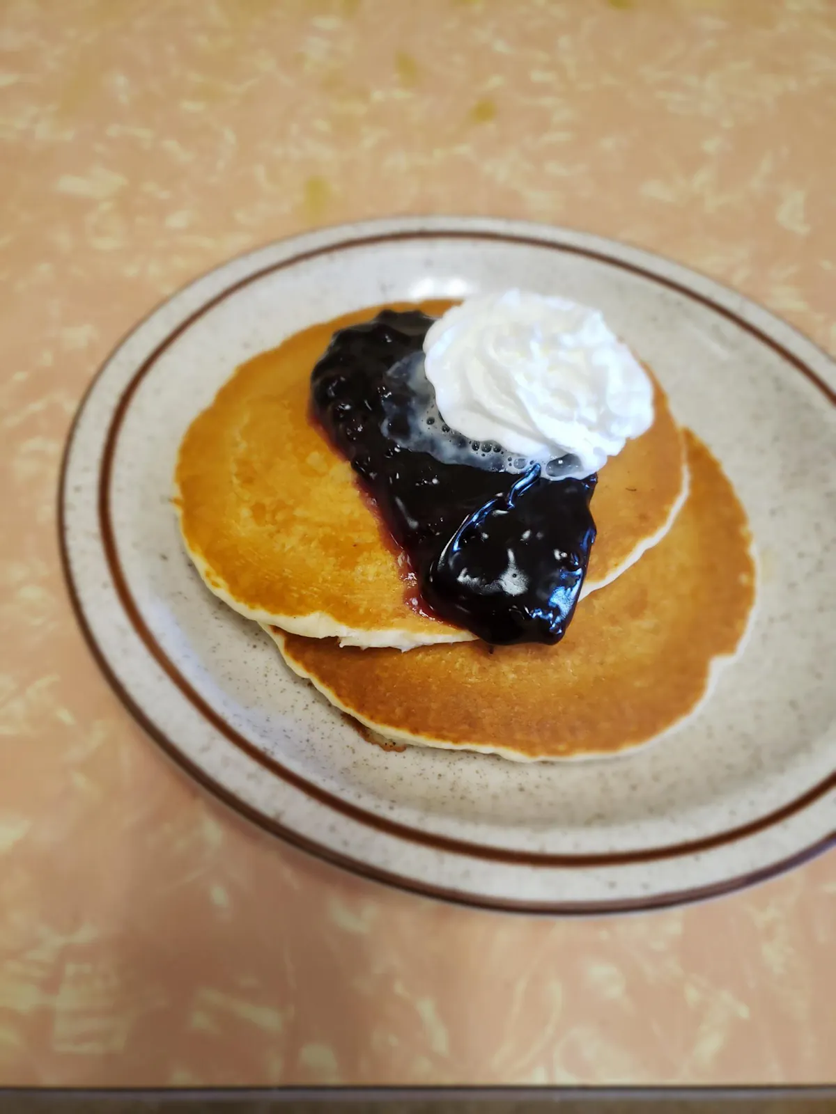 a dessert on a plate